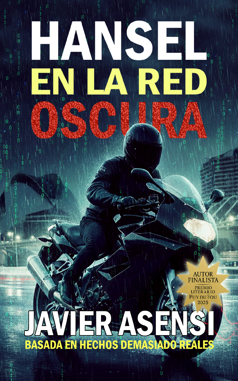 Portada Hansel en la red oscura, autor Javier Asensi